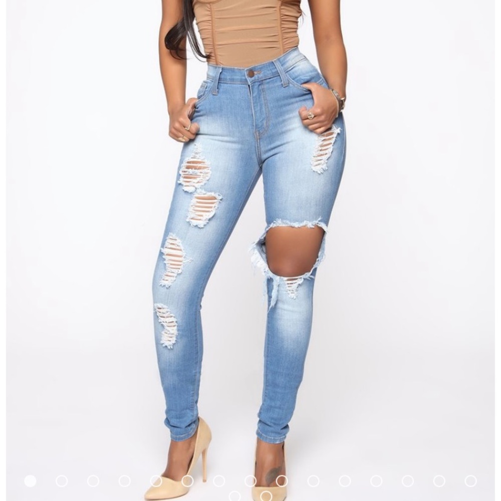Fashion Nova Glistening Jeans